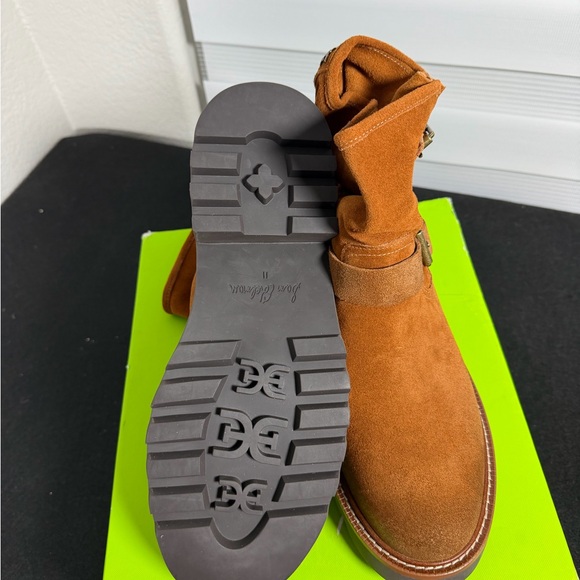 NWT Sam Edelman Kinsley Brown Suede Ankle Boots, Size 11 New - Picture 4 of 5